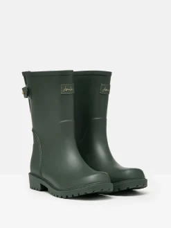 Discount Joules Wistow Adjustable Mid Calf Wellies Green