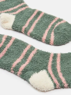 Sale Joules Women's Fluffy Socks (size 4-8) Green