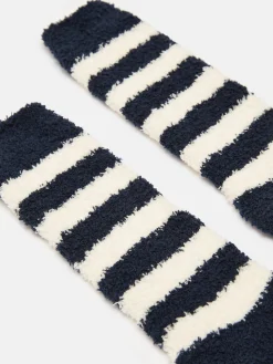 Sale Joules Women's Fluffy Socks (size 4-8) Navy