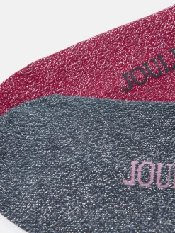 Hot Joules Women's Freya Glitter Socks Navy