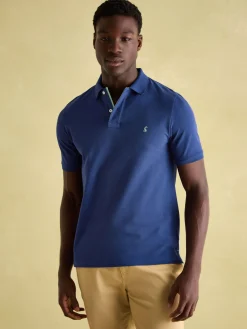 Online Joules Woody Regular Fit Cotton Pique Polo Shirt Blue