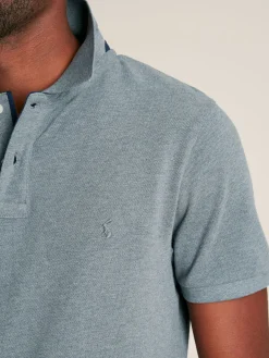 Outlet Joules Woody Regular Fit Cotton Pique Polo Shirt Grey