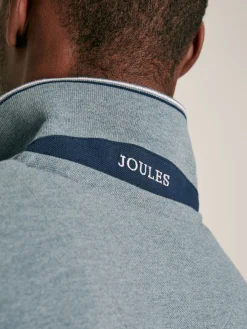Outlet Joules Woody Regular Fit Cotton Pique Polo Shirt Grey