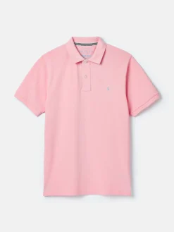 Sale Joules Woody Light Pink Regular Fit Cotton Pique Polo Shirt LightPink
