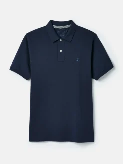 Discount Joules Woody Navy Blue Regular Fit Cotton Pique Polo Shirt NavyBlue