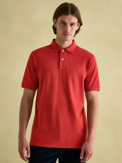 Online Joules Woody Regular Fit Cotton Pique Polo Shirt Orange